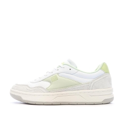 Baskets Blanc/Jaune Femme TBS ALMERIA