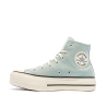 Baskets Turquoise Converse Femme Chuck Taylor All Star Lift Infinity
