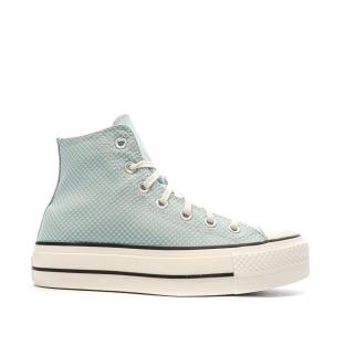 Baskets Turquoise Converse Femme Chuck Taylor All Star Lift Infinity