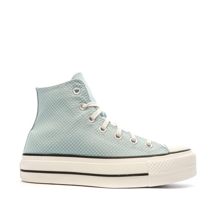 Baskets Turquoise Converse Femme Chuck Taylor All Star Lift Infinity