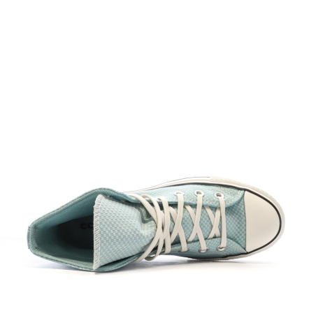 Baskets Turquoise Converse Femme Chuck Taylor All Star Lift Infinity