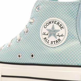 Baskets Turquoise Converse Femme Chuck Taylor All Star Lift Infinity