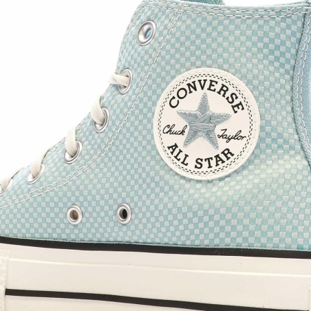 Baskets Turquoise Converse Femme Chuck Taylor All Star Lift Infinity