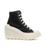 Baskets Noires Femme Converse Chuck 70 De Luxe Wedge A06478C
