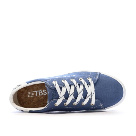 Baskets Bleu Femme TBS LANZARA