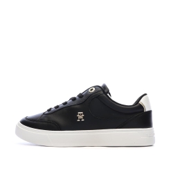 Baskets Noires Femme Tommy Hilfiger Essential Chic Court