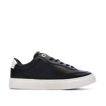 Baskets Noires Femme Tommy Hilfiger Essential Chic Court