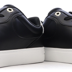 Baskets Noires Femme Tommy Hilfiger Essential Chic Court