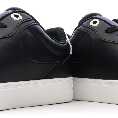 Baskets Noires Femme Tommy Hilfiger Essential Chic Court