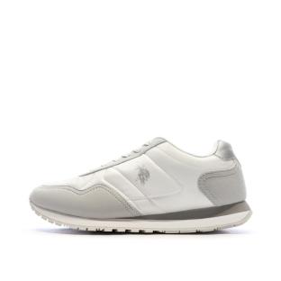 Baskets Blanches/Grises Femme US Polo ASSN FS1