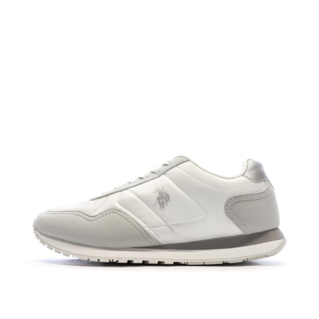 Baskets Blanches/Grises Femme US Polo ASSN FS1