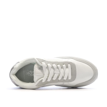 Baskets Blanches/Grises Femme US Polo ASSN FS1