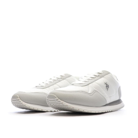 Baskets Blanches/Grises Femme US Polo ASSN FS1