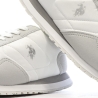 Baskets Blanches/Grises Femme US Polo ASSN FS1