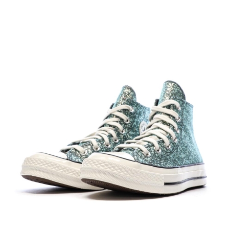 Baskets Bleues Femme Converse Chuck 70