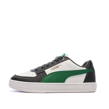 Baskets Blanches/Noires/Vertes Femme Puma Caven 2.0