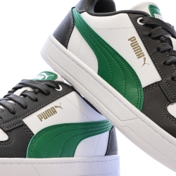 Baskets Blanches/Noires/Vertes Femme Puma Caven 2.0