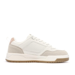 Baskets Blanches/Beiges/Roses Femme Kappa Manisw