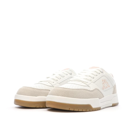 Baskets Blanches/Beiges/Roses Femme Kappa Manisw