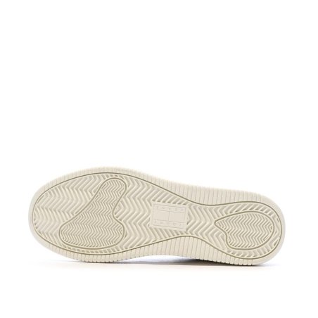 Baskets Blanches/Roses Femme Tommy Hilfiger Retro