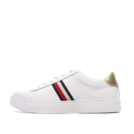 Baskets Blanches Femme Tommy Hilfiger Essential Court Snea