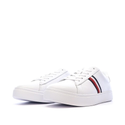 Baskets Blanches Femme Tommy Hilfiger Essential Court Snea