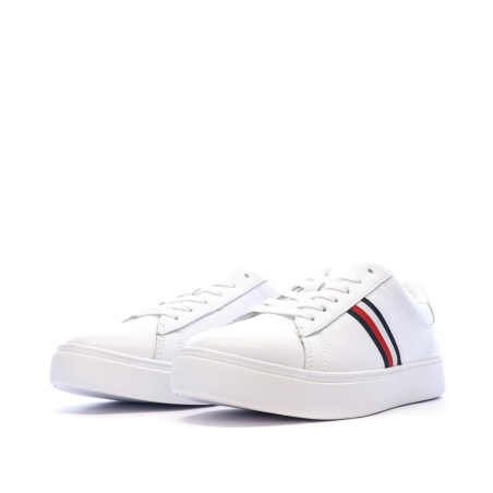 Baskets Blanches Femme Tommy Hilfiger Essential Court Snea