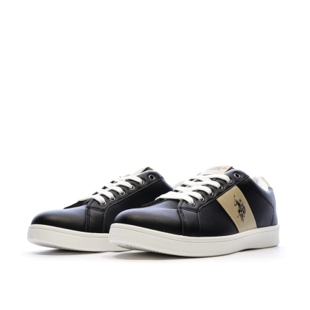 Baskets Noires/Dorés Femme US Polo ASSN For Everyday
