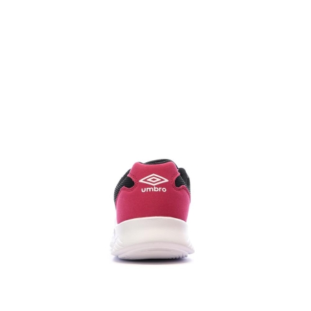 Baskets Noir/Rose Femme Umbro Nateo