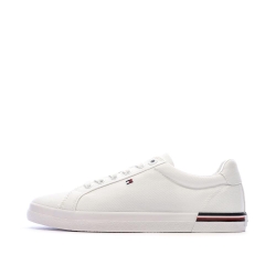 Baskets Blanches Femme Tommy Hilfiger Essential Stripes Sn