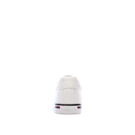 Baskets Blanches Femme Tommy Hilfiger Essential Stripes Sn