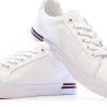 Baskets Blanches Femme Tommy Hilfiger Essential Stripes Sn