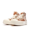 Baskets Oranges/Beige Femme Converse Chuck Taylor All Star Lift