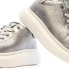 Baskets Argent Femme Chattawak HAWAI