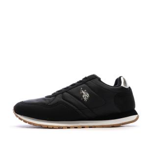 Baskets Noires Femme US Polo ASSN FS1