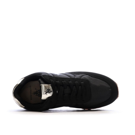 Baskets Noires Femme US Polo ASSN FS1