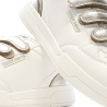Baskets Ecru/Doré Femme Teddy Smith Sra C