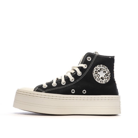 Baskets Noires Femme Converse Chuck Taylor All Star Modern