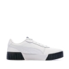 Baskets Blanche/Noire Femme Puma Carina 2.0