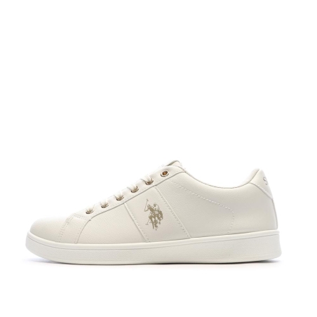 Baskets Beiges Femme US Polo ASSN For Everyday