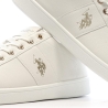 Baskets Beiges Femme US Polo ASSN For Everyday