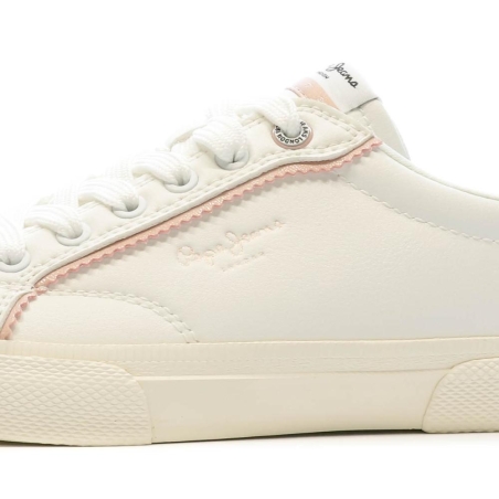 Baskets Blanche Femme Pepe jeans Kenton