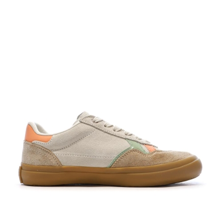 Baskets Beige/Rose Femme Pepe Jeans Travis