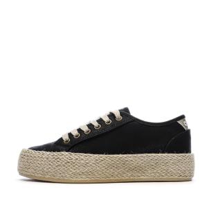 Baskets Noires Femme Chattawak Summer
