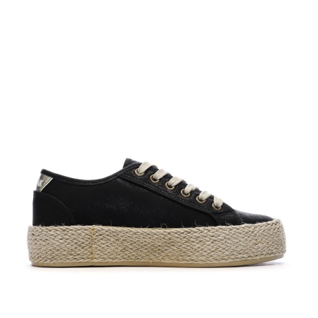 Baskets Noires Femme Chattawak Summer