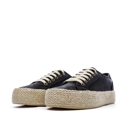 Baskets Noires Femme Chattawak Summer