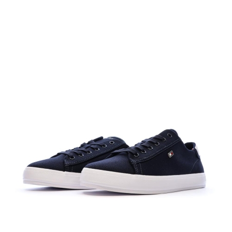 Baskets Marine Femme Tommy Hilfiger Vulc Canvas Lace Up