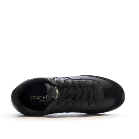 Baskets Noires Femme Teddy Smith Pu Ladies