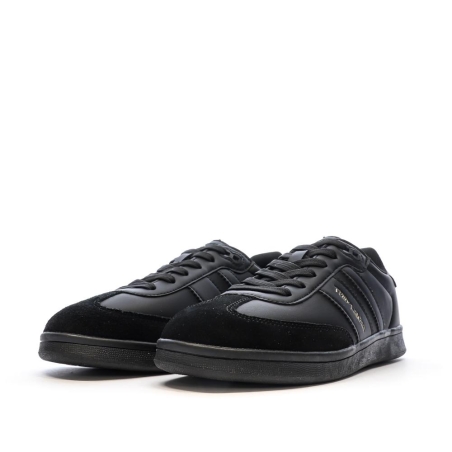 Baskets Noires Femme Teddy Smith Pu Ladies