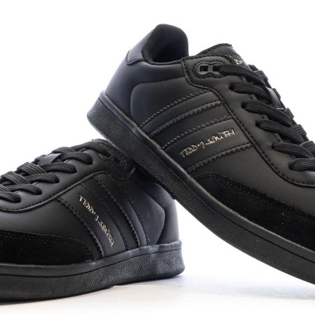 Baskets Noires Femme Teddy Smith Pu Ladies